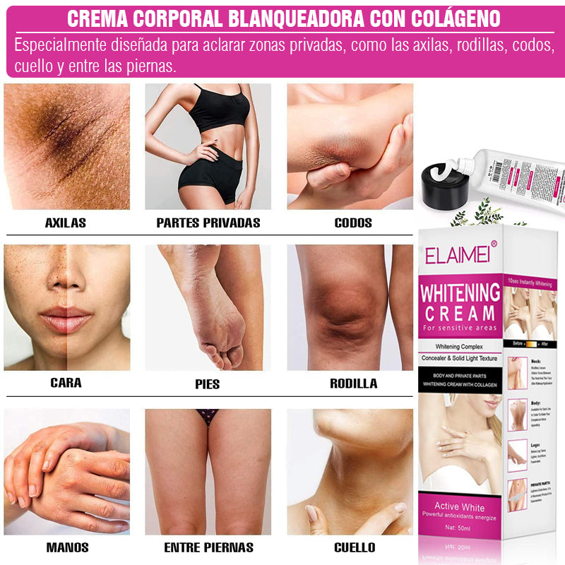ELAIMEI™ | Crema Aclarante y despigmentante 🌟