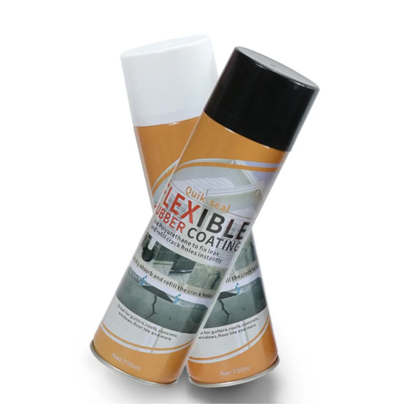 SellaMax® Oferta Especial 2X1 - Spray sellador impermeable para reparar filtraciones en Techos de Concreto, Tuberías, Zinc y Grietas en Paredes