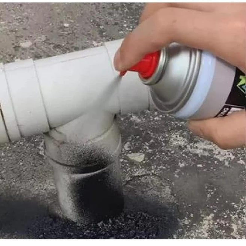 SellaMax® Oferta Especial 2X1 - Spray sellador impermeable para reparar filtraciones en Techos de Concreto, Tuberías, Zinc y Grietas en Paredes
