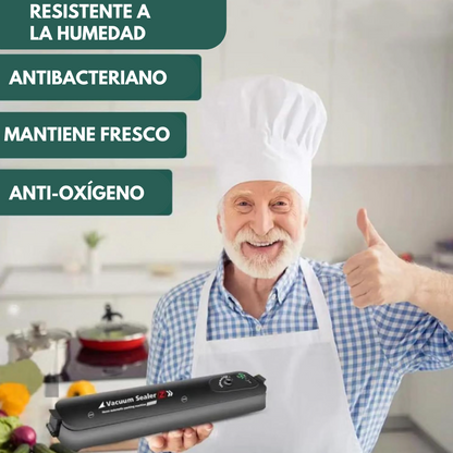 Selladora al Vacío Vacuum Sealer - Sistema de Envasado al Aire para la Conservación de Alimentos