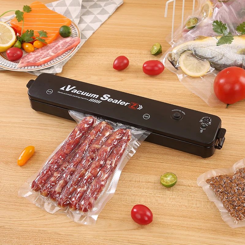 Selladora al Vacío Vacuum Sealer - Sistema de Envasado al Aire para la Conservación de Alimentos