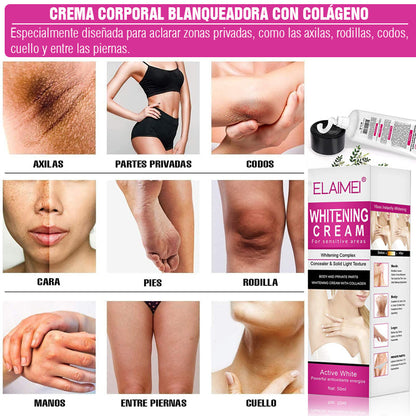 ELAIMEI™ | Crema Aclarante y despigmentante 🌟