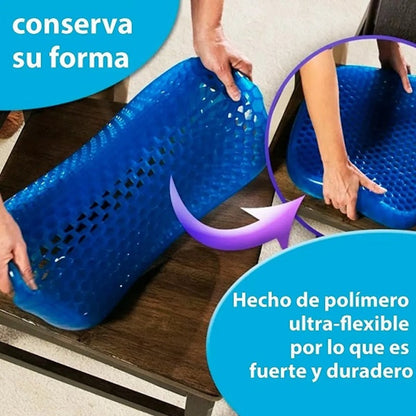ComfortPlus™ Cojín Grande y Cómodo para el Carro, la Silla de Oficina, la Silla de Ruedas o el Hogar