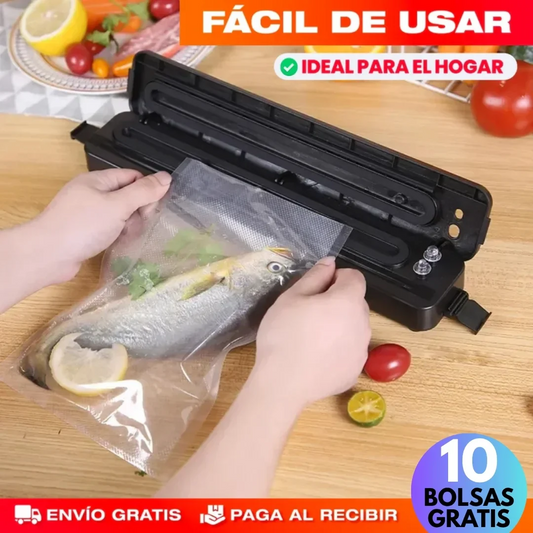 Selladora al Vacío Vacuum Sealer - Sistema de Envasado al Aire para la Conservación de Alimentos